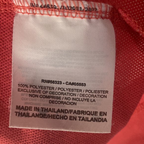 Nike Golf Dri-Fit Men’s Large Pink Vented Polo Shirt - Picture 7 of 11